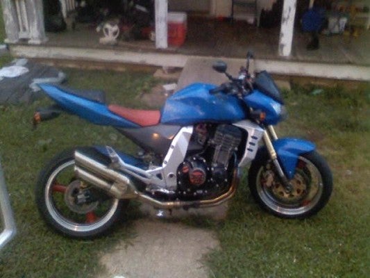 2003 Kawasaki z1000 used Blue