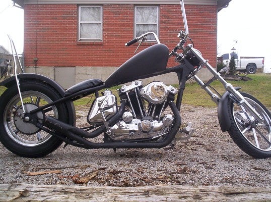 Harley Davidson Sportster Ironhead. for an ironhead sportster